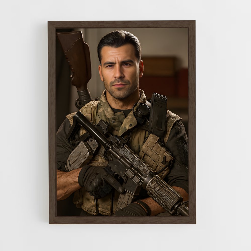 Poster Opération Alex Mason – affiche Call of Duty (vue 5)